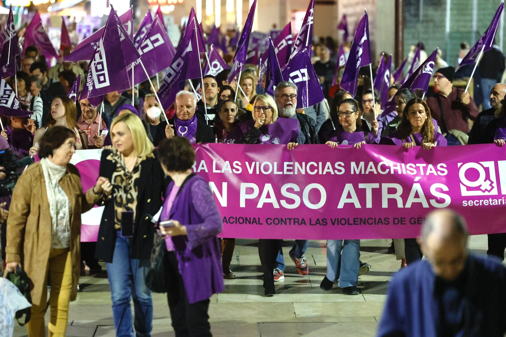 Fotos: Manifestación En Málaga Por El 25N Día Internacional Para La ...